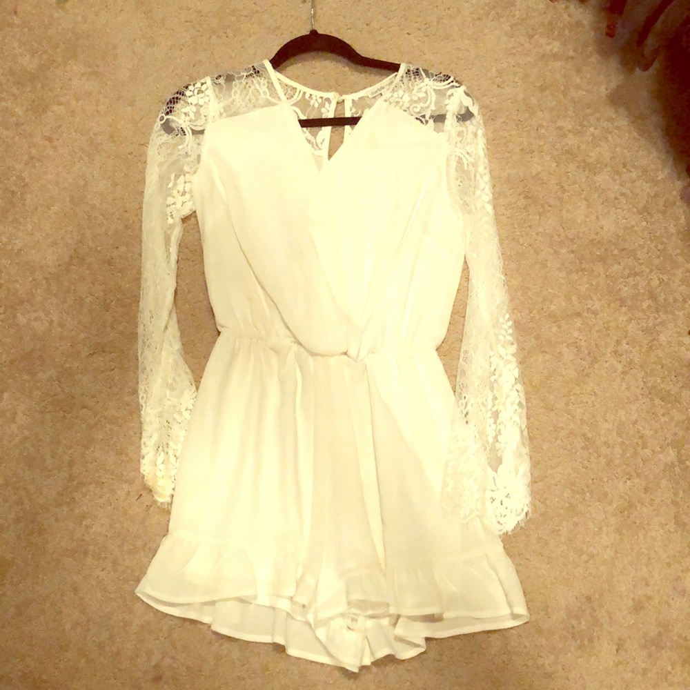 White romper